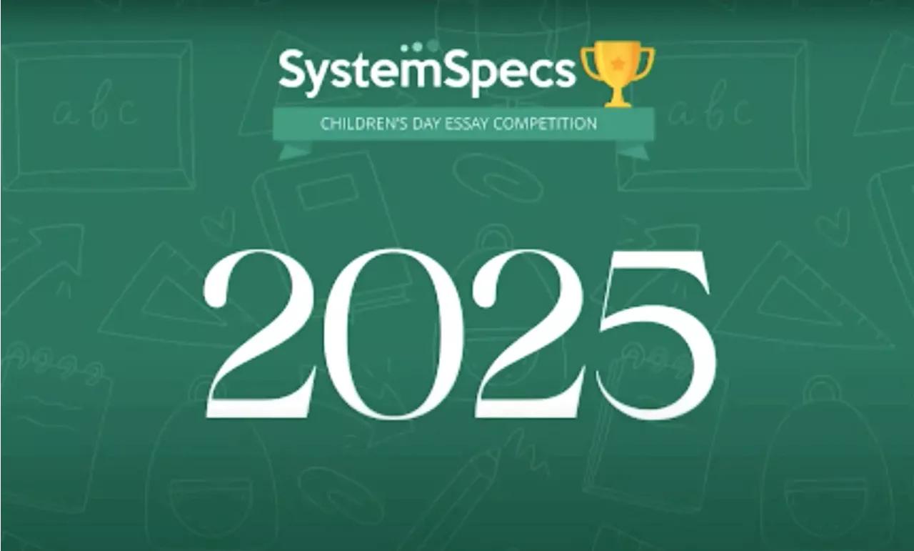 SystemSpecs announces winners of sixth Children’s Day Essay Competition, inspiring future leaders, nationa ...