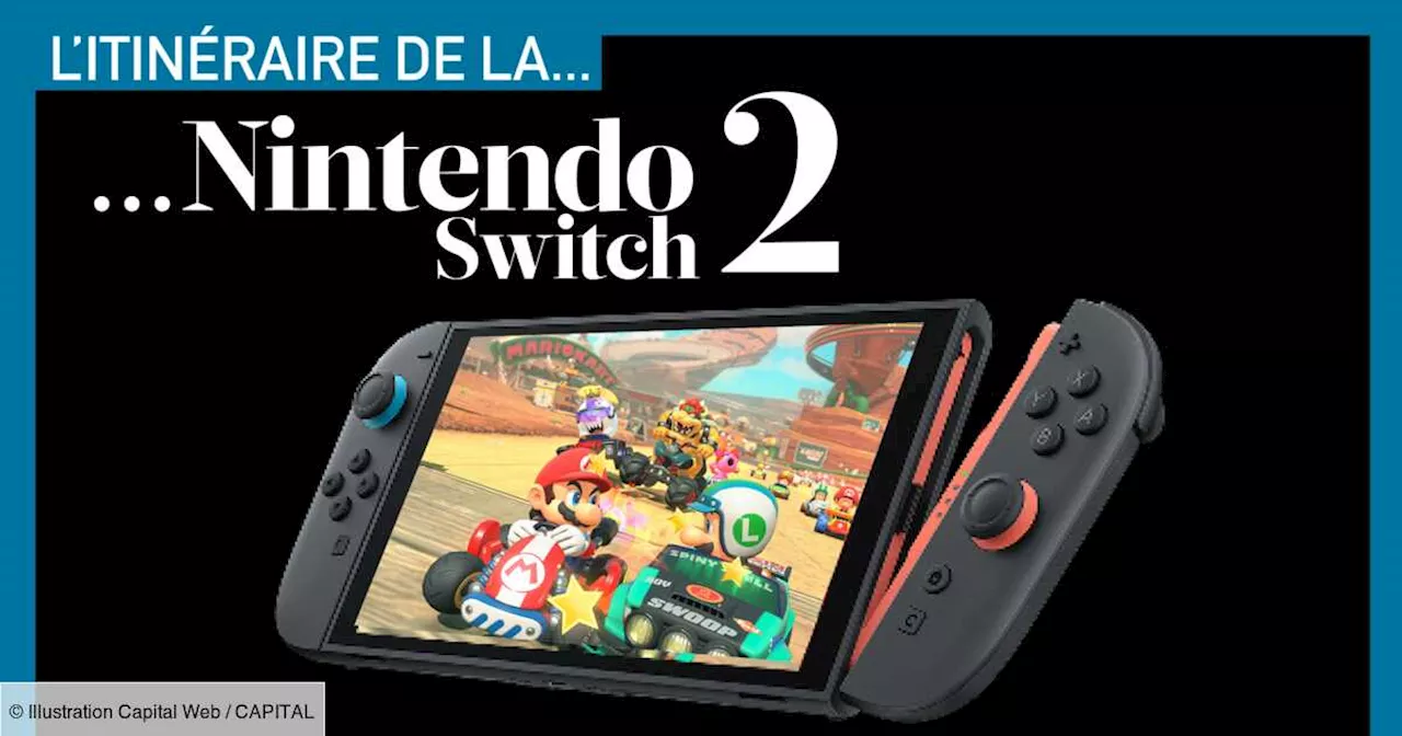 Nintendo Switch 2 : découvrez l'histoire de la console de jeux hybride nouvelle génération