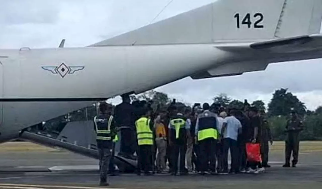 Air Force plane leaves Dili tarmac to bring Teves home