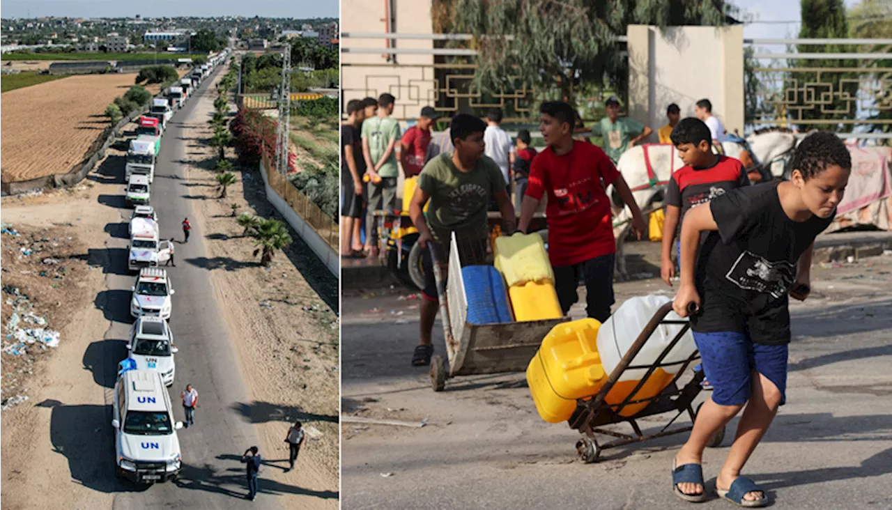 Israel, UN clash over aid to Gaza where blockade up
