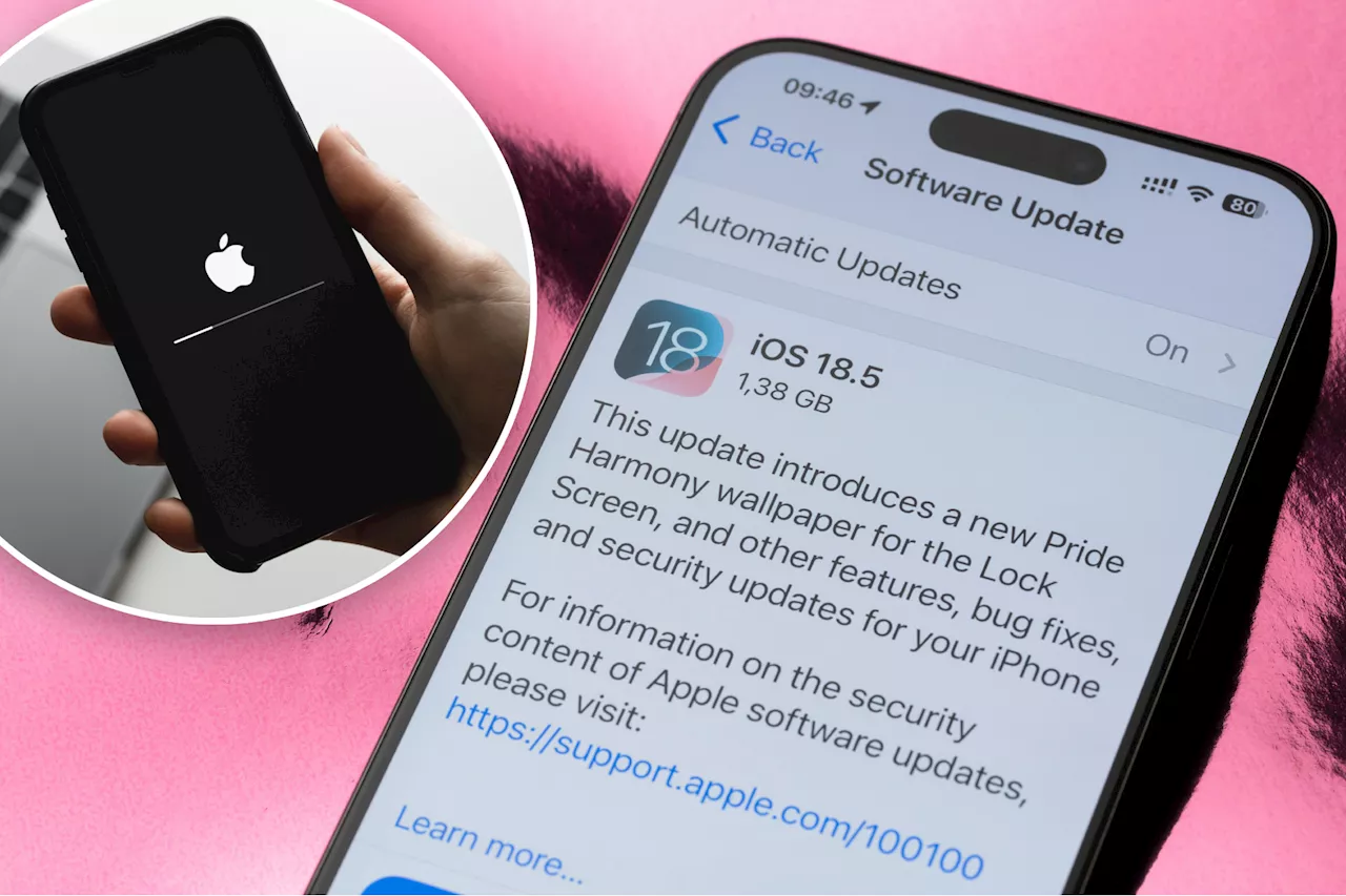 Urgent warning to iPhone owners to install iOS 18.5 now: 'Users need to act'