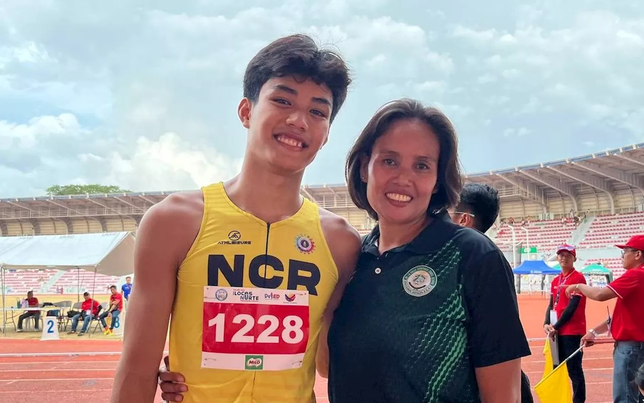 Got it from momma: NCR sprint champion continues mother’s Palaro legacy
