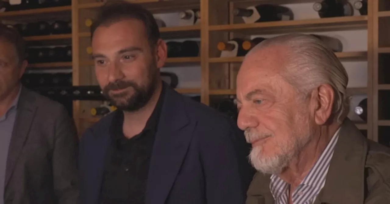 Napoli, De Laurentiis: 'Asseconderò Conte in tutto'. Manna: 'Vicini a De Bruyne'