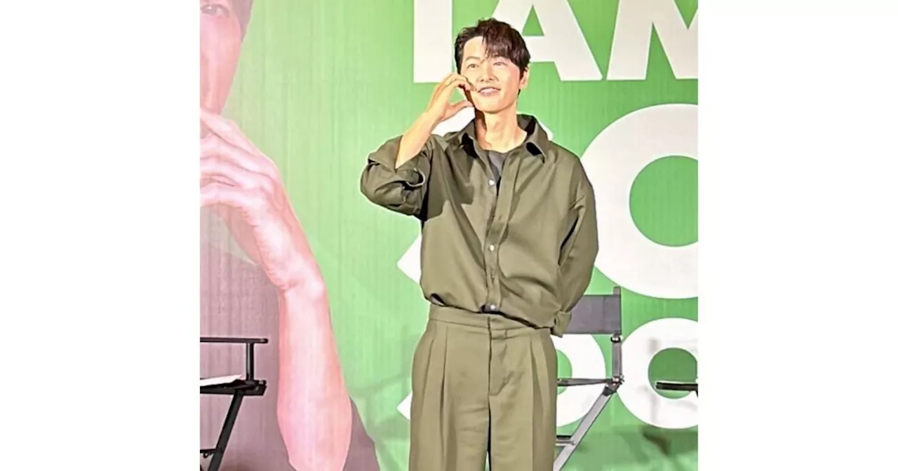 Song Joong-ki grateful for first Manila fan meet