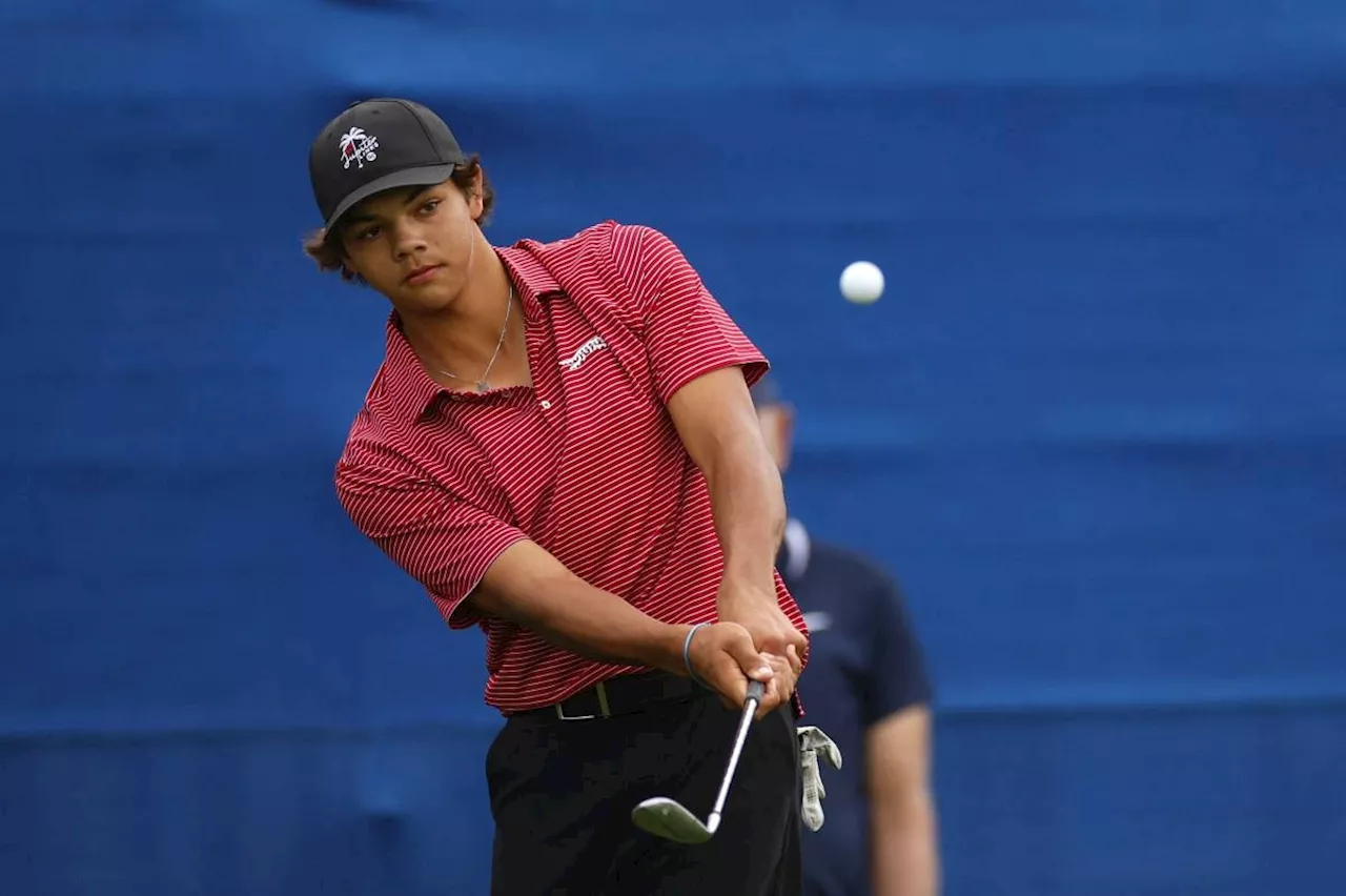 Tiger's son Charlie Woods captures first junior crown