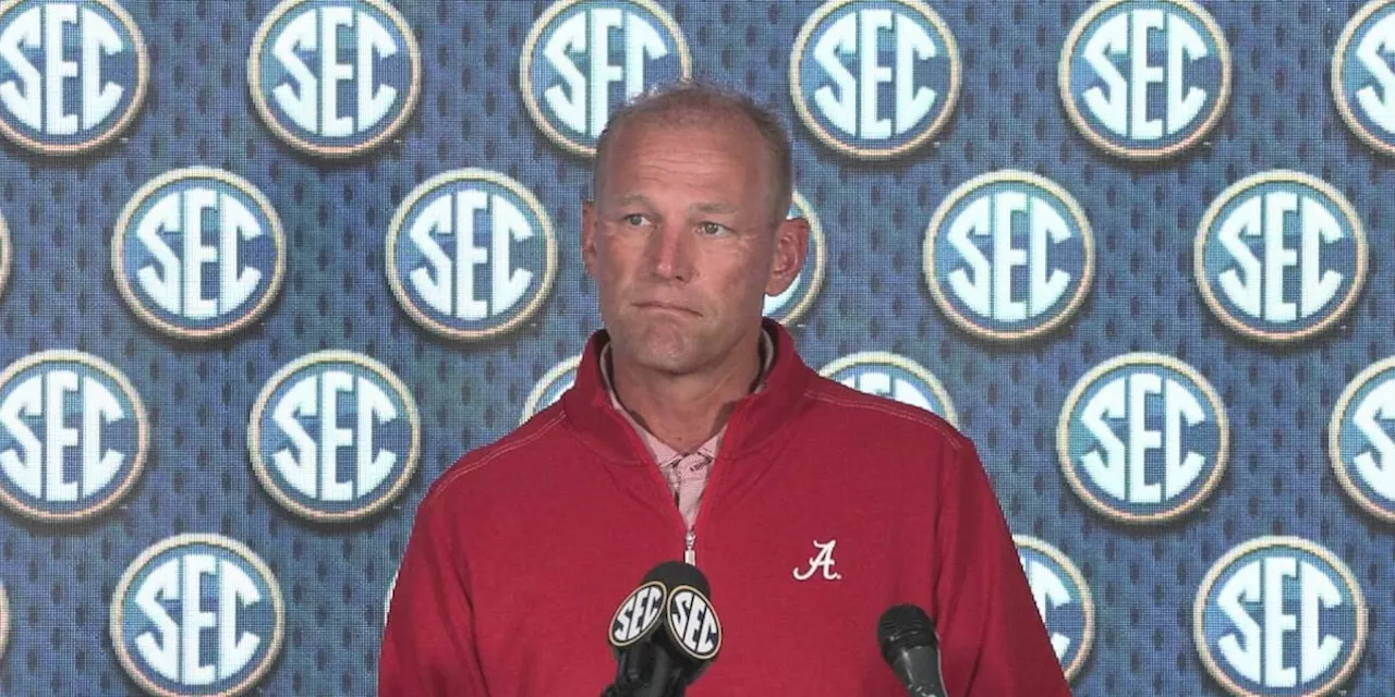 Kalen DeBoer talks possibility of nine-game SEC schedule
