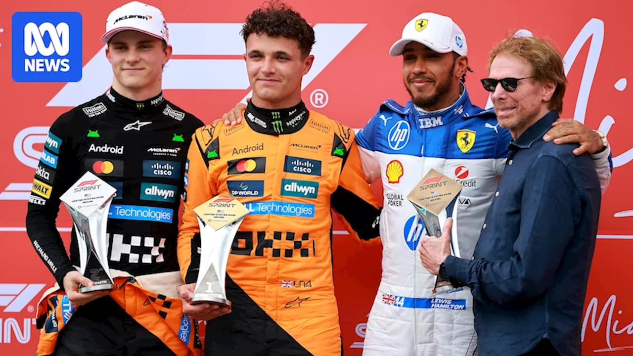 Piastri second behind McLaren teammate Norris in Miami Grand Prix sprint