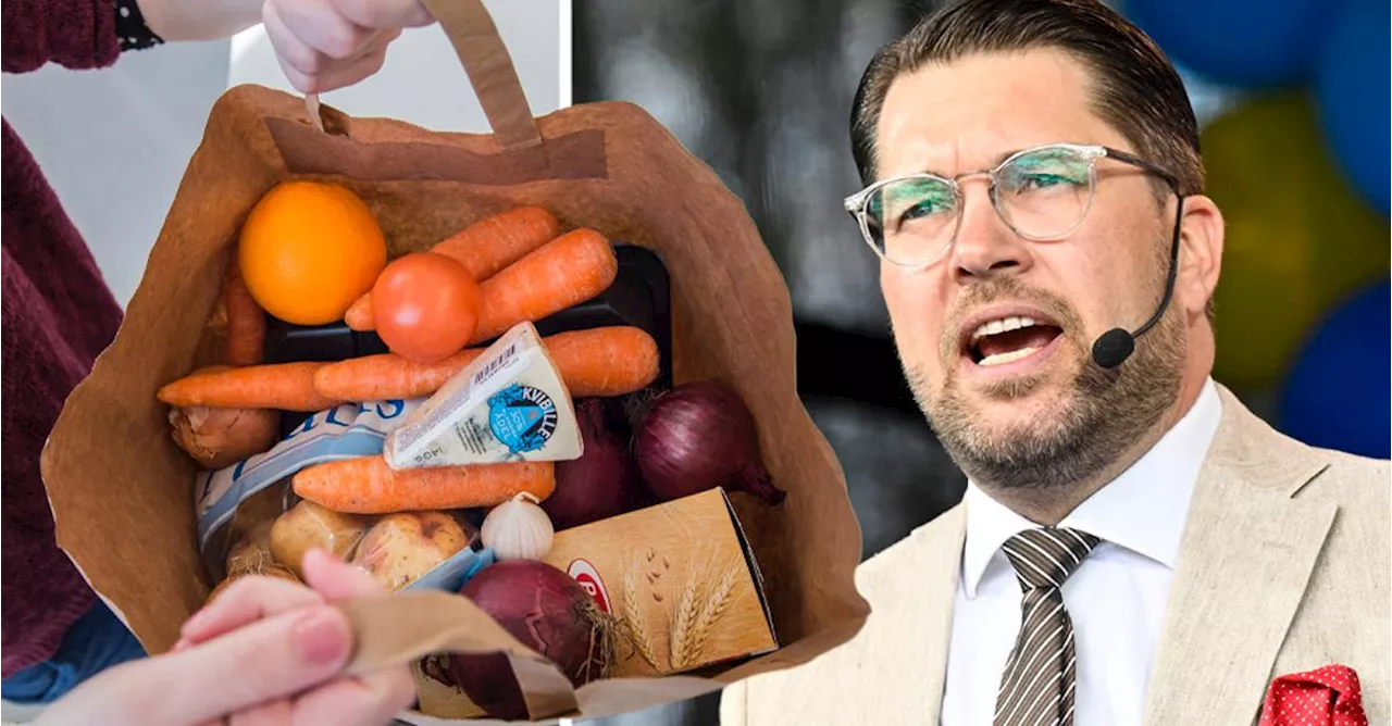 Åkessons förslag: ”SD-matkasse”