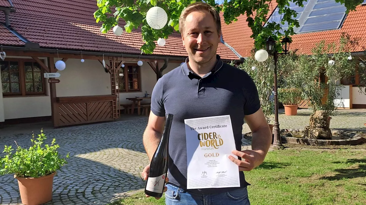 Mollramer Simon-Brüder holen mit Apfelwein Vizeweltmeistertitel