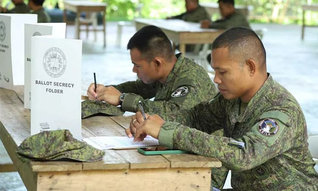 10ID troops cast early vote