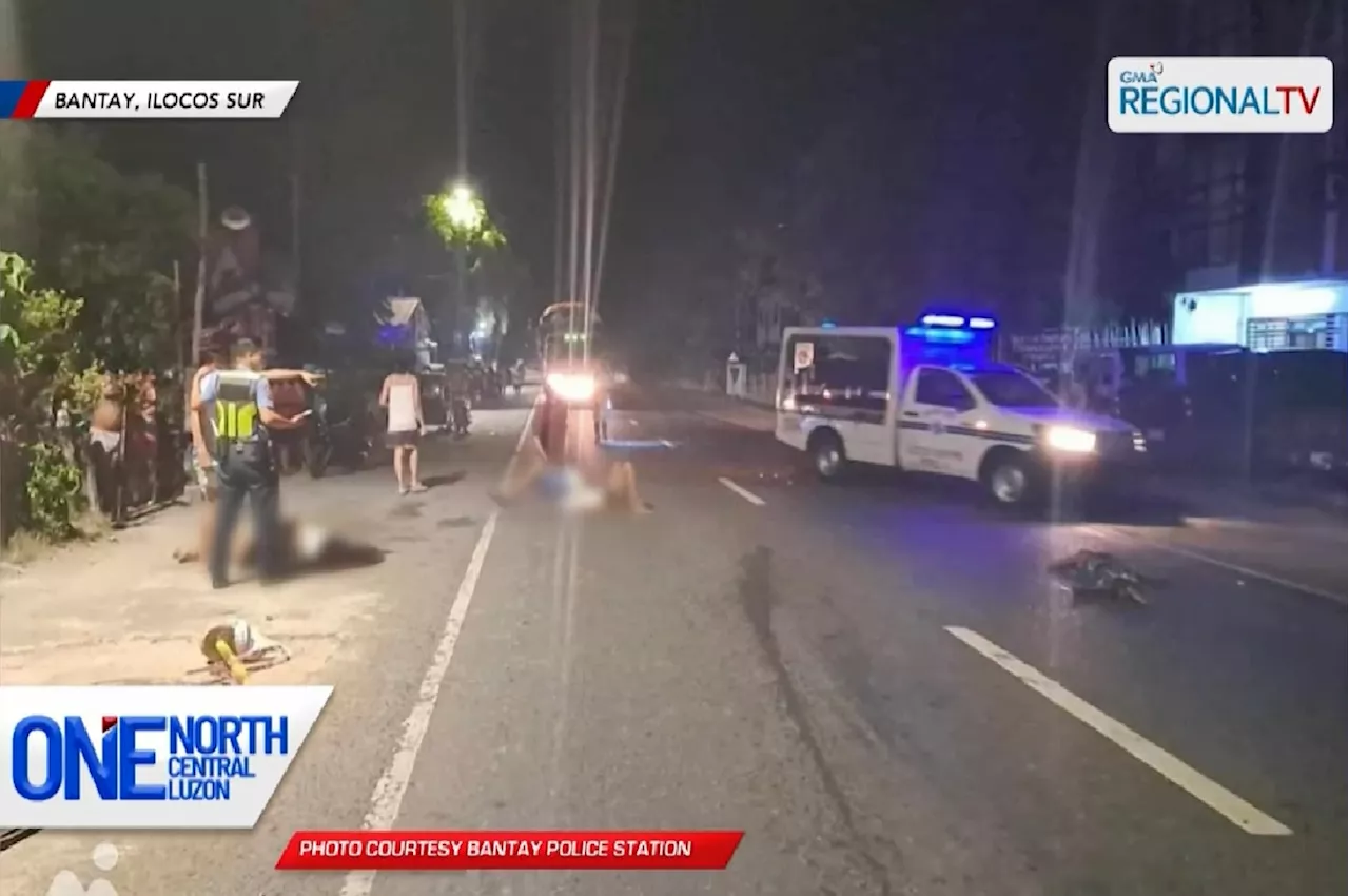 Driver ng tricycle na tumigil lang para umihi sa gilid ng highway, patay nang mabundol ng motorsiklo
