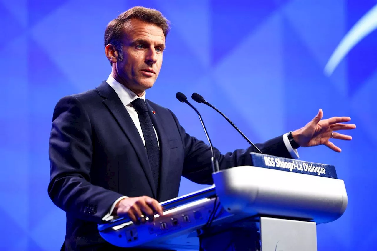 France's Macron calls for Asian coalitions as he warns of US-China divisions