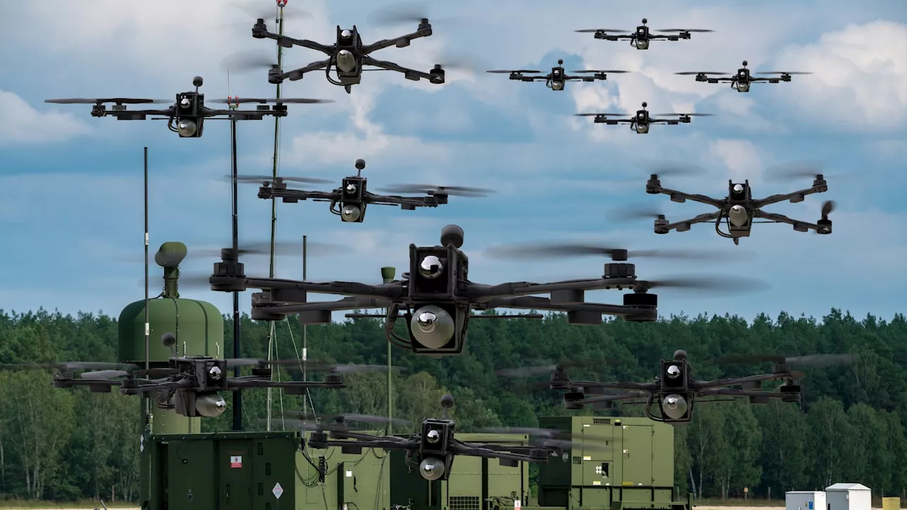 Lockheed, IBM unveil smart drone swarms to adapt and evolve in live battle zones