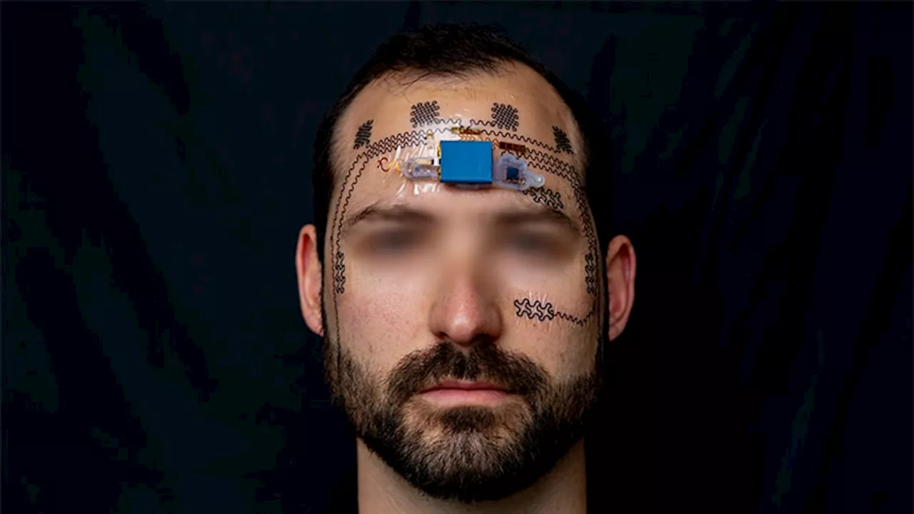 Wireless Face e-Tattoo Tracks Mental Strain and Workload