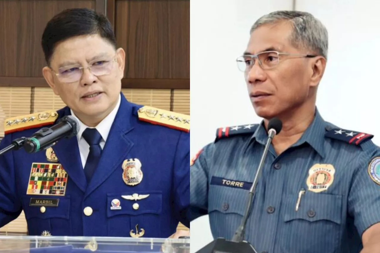 Marbil praises, backs Torre as new PNP chief