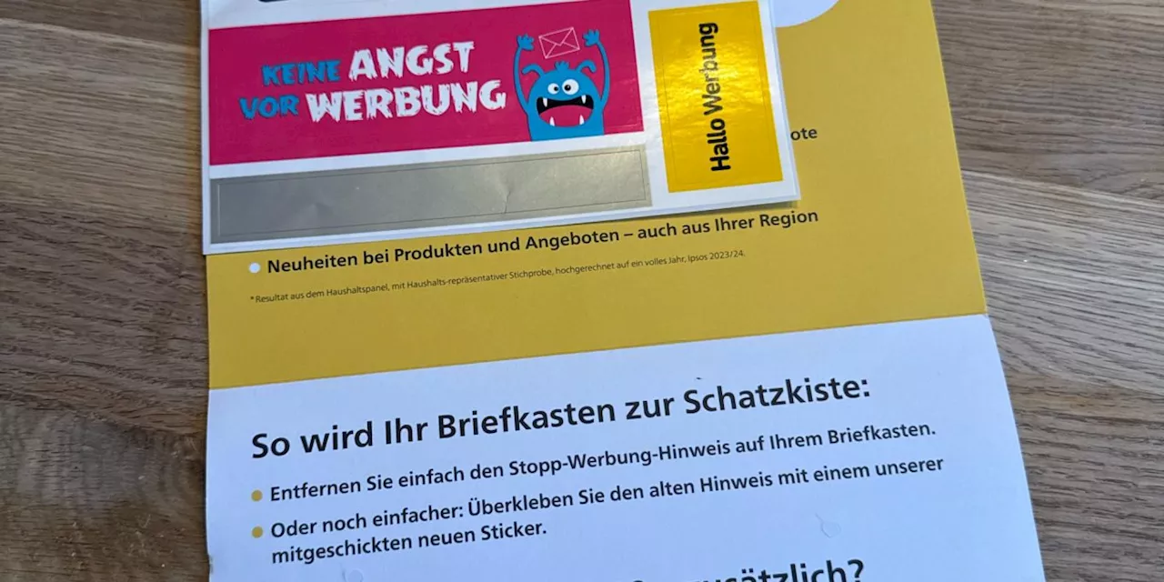 Die Post verschickt wieder Flyer für Reklame – Empfänger hässig