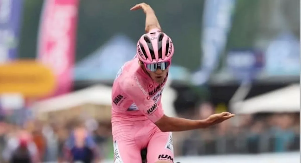 Previo a la final Isaac del Toro se gana la admiración de México y el mundo en el Giro de Italia 2025