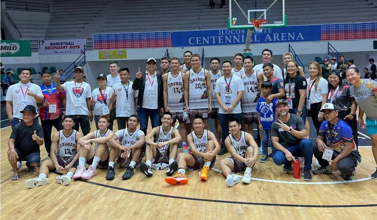 Davao captures historic Palaro gold in secondary boys’ basketball
