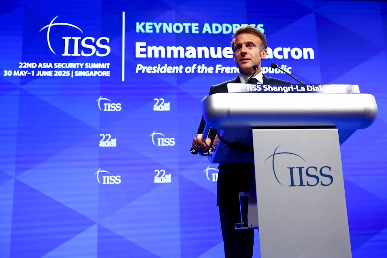 France’s Macron calls for Asian coalitions as he warns of US-China divisions