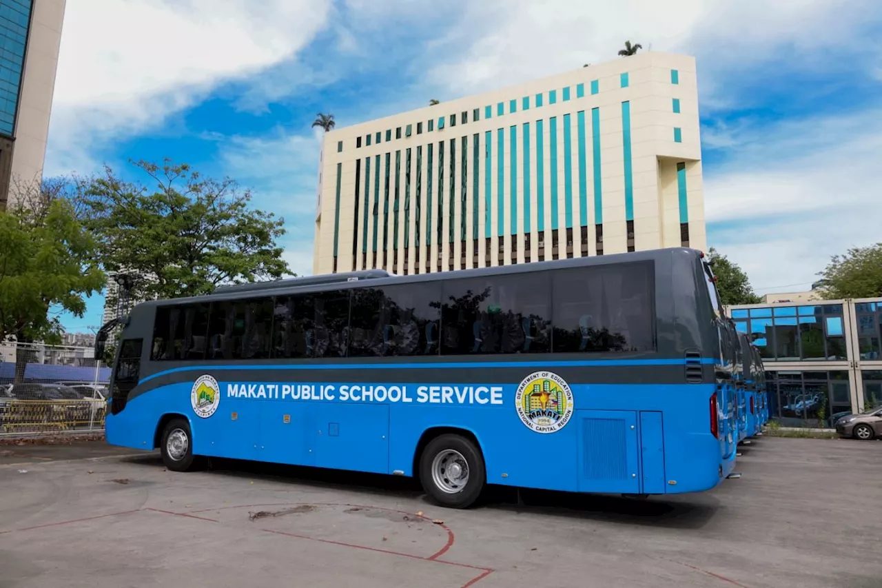 Makati City students to get free rides to school via city-run buses