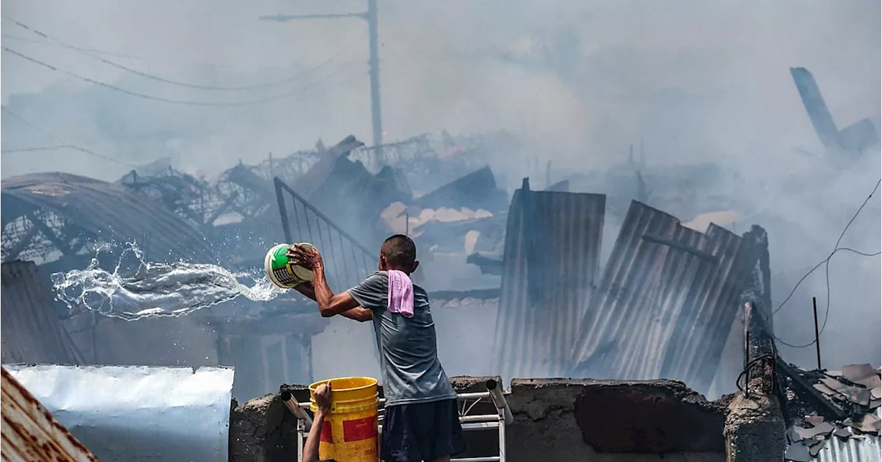 Twin fires in Lapu-Lapu City displace over 50 families