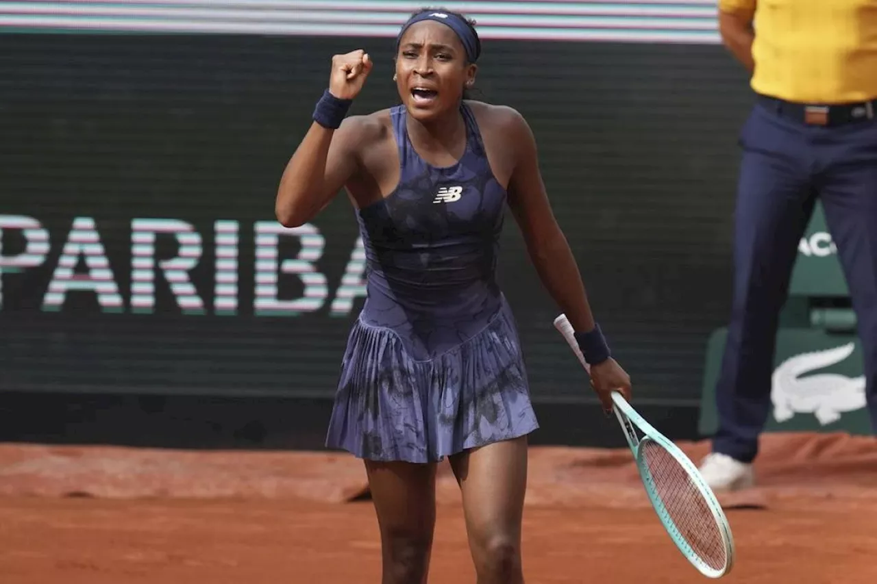 Gauff advances at French Open