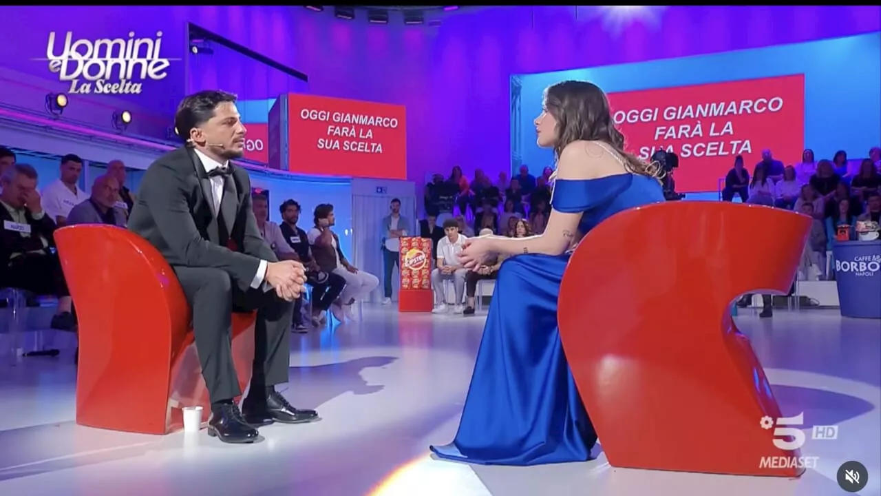 Uomini e donne, Nadia non è la scelta di Gianmarco: 'È stato tutto stupendo, bellissimo, ma non basta'