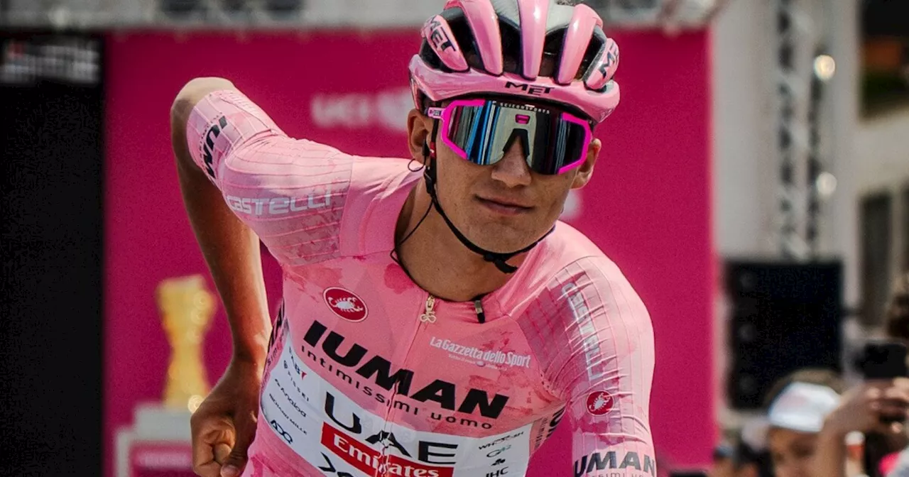 Isaac del Toro perdió la maglia rosa y ahora le dieron la maglia blanca en el Giro de Italia 2025; ¿qué es?