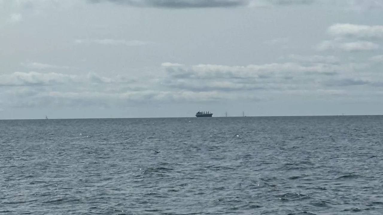 Bulktransport stranded in Landskrona skärgård