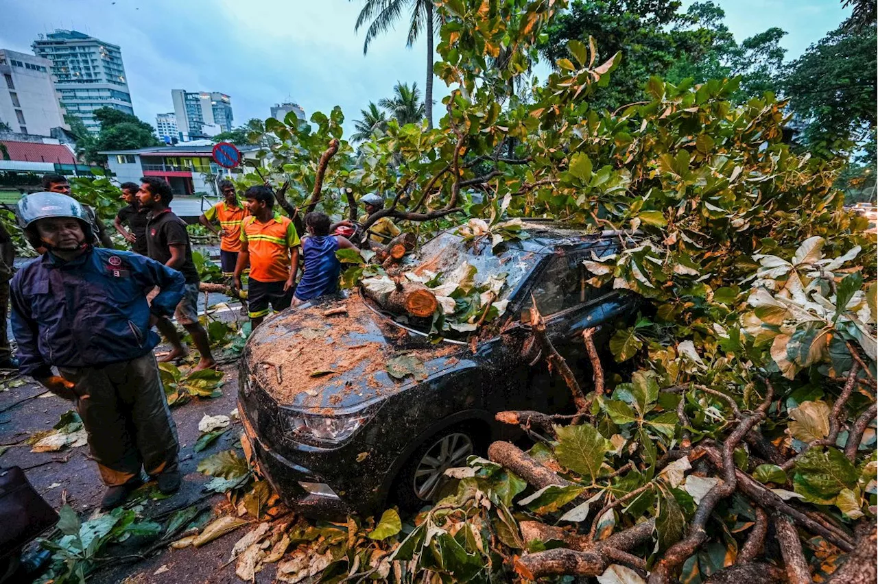 Thousands affected, over 50,000 power outages as severe weather batters Sri Lanka