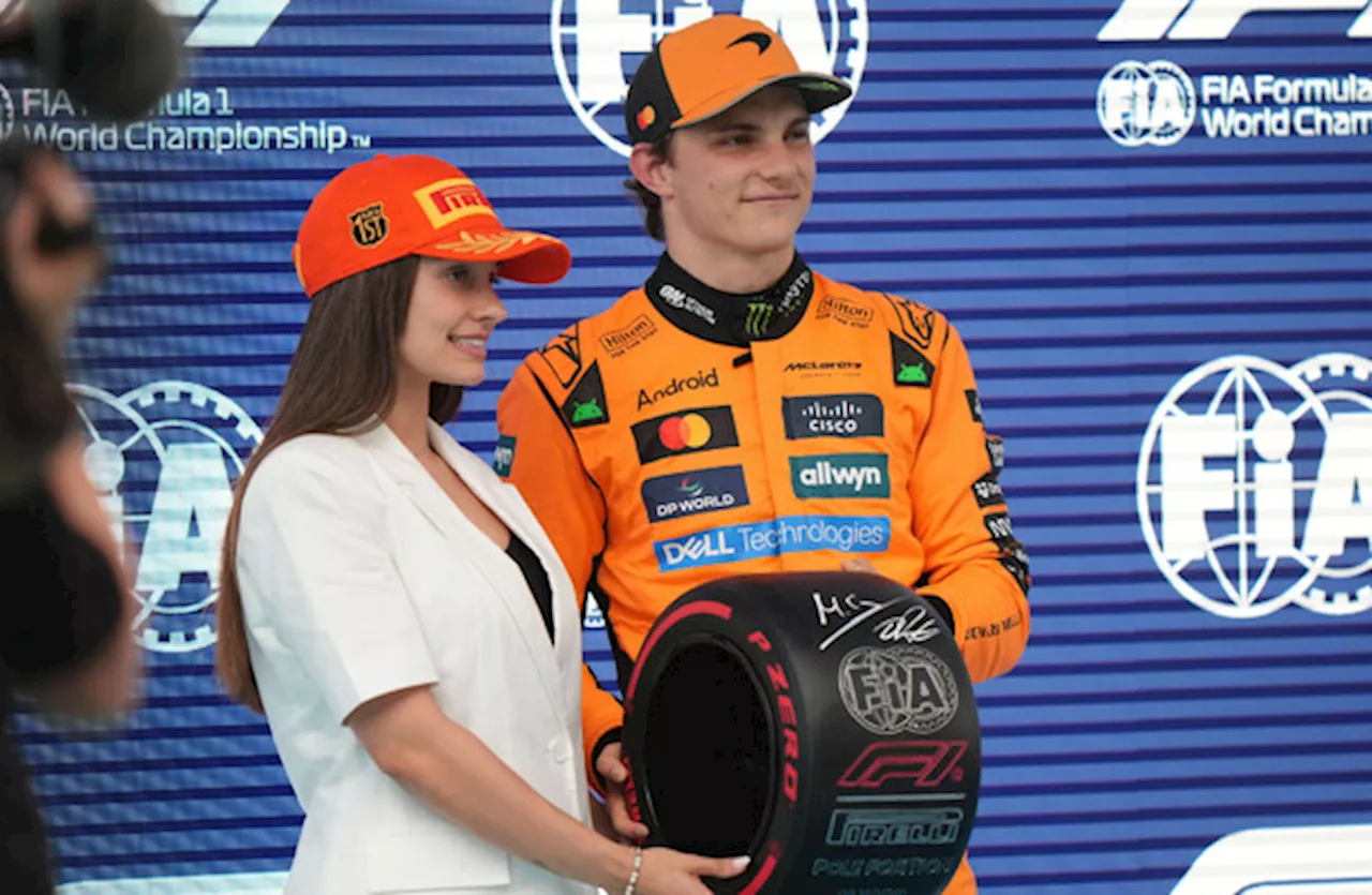 Piastri outpaces Norris to grab Spanish GP pole