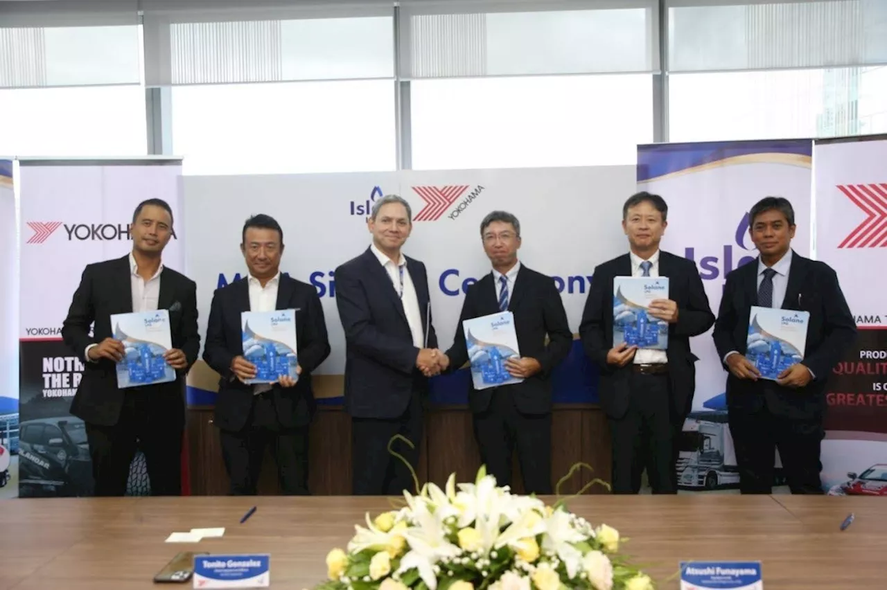 Isla LPG Corp., Yokohama Tire PH partner in sustainability drive