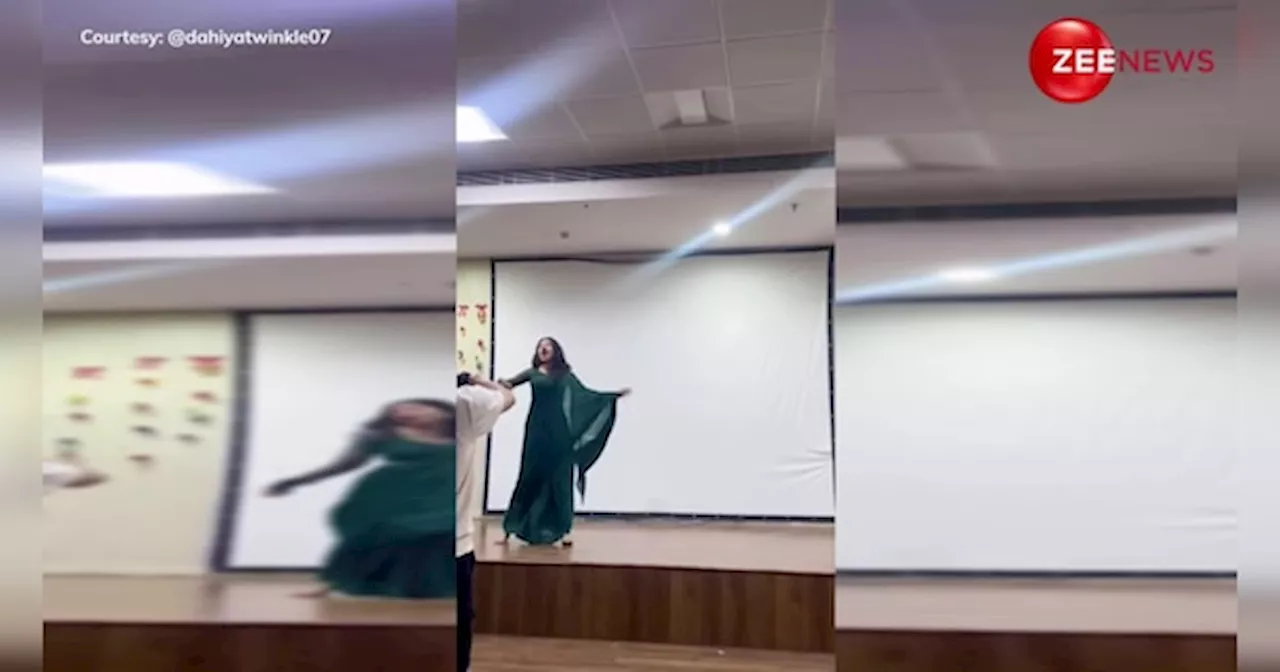कॉलेज पार्टी में लड़की ने हरियाणवी सॉन्ग पर स्टेज पर मचाया धमाल, गजब की परफॉरमेंस देख स्टूडेंट्स ने बजाई तालियां!