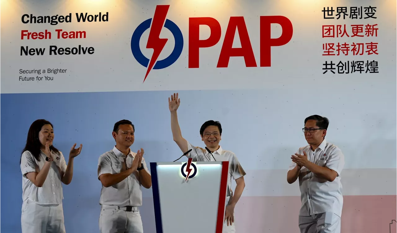 Singapore's ruling party boosts vote share in landslide victory as country navigates global uncertainty