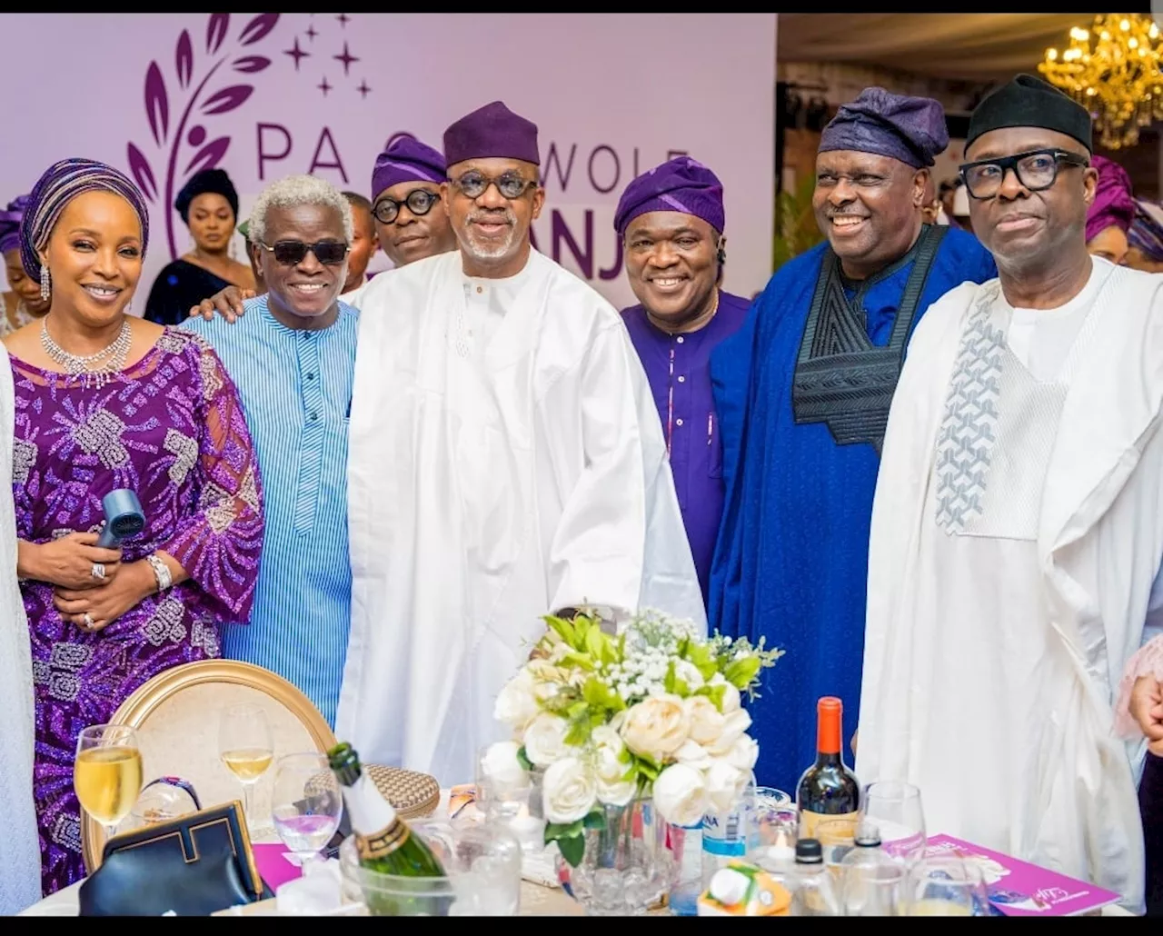 Dapo Abiodun, Ibori, attend burial of Segun Senbanjo’s father in Lagos
