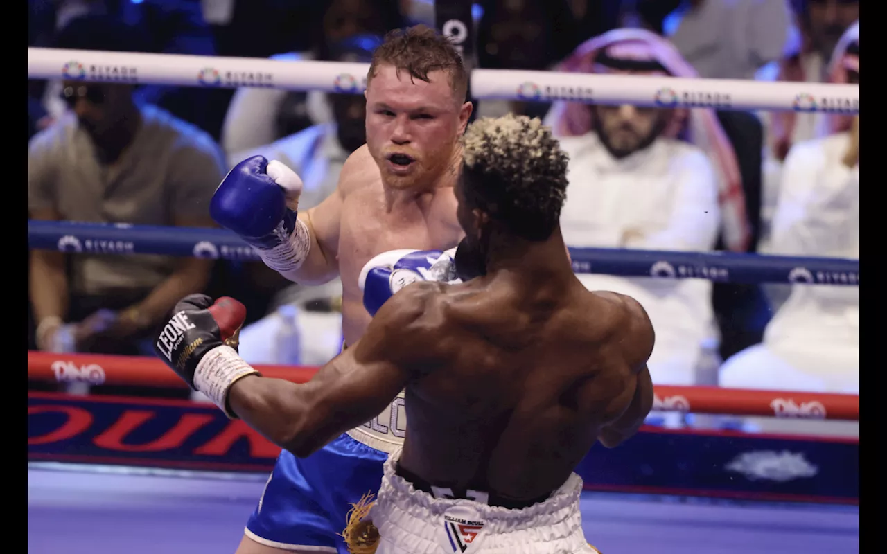 Canelo unifies super middleweight titles in Saudi