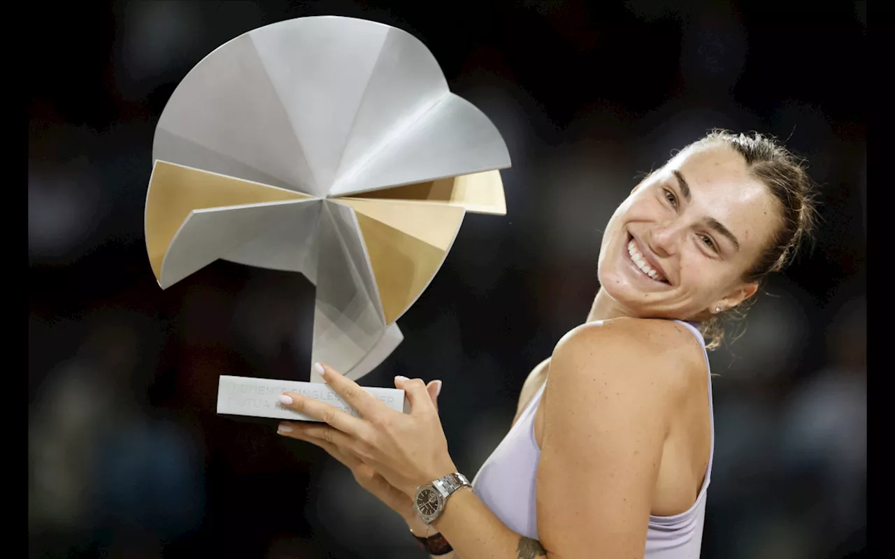 Sabalenka Dominates Gauff to Win Third Madrid Open Title