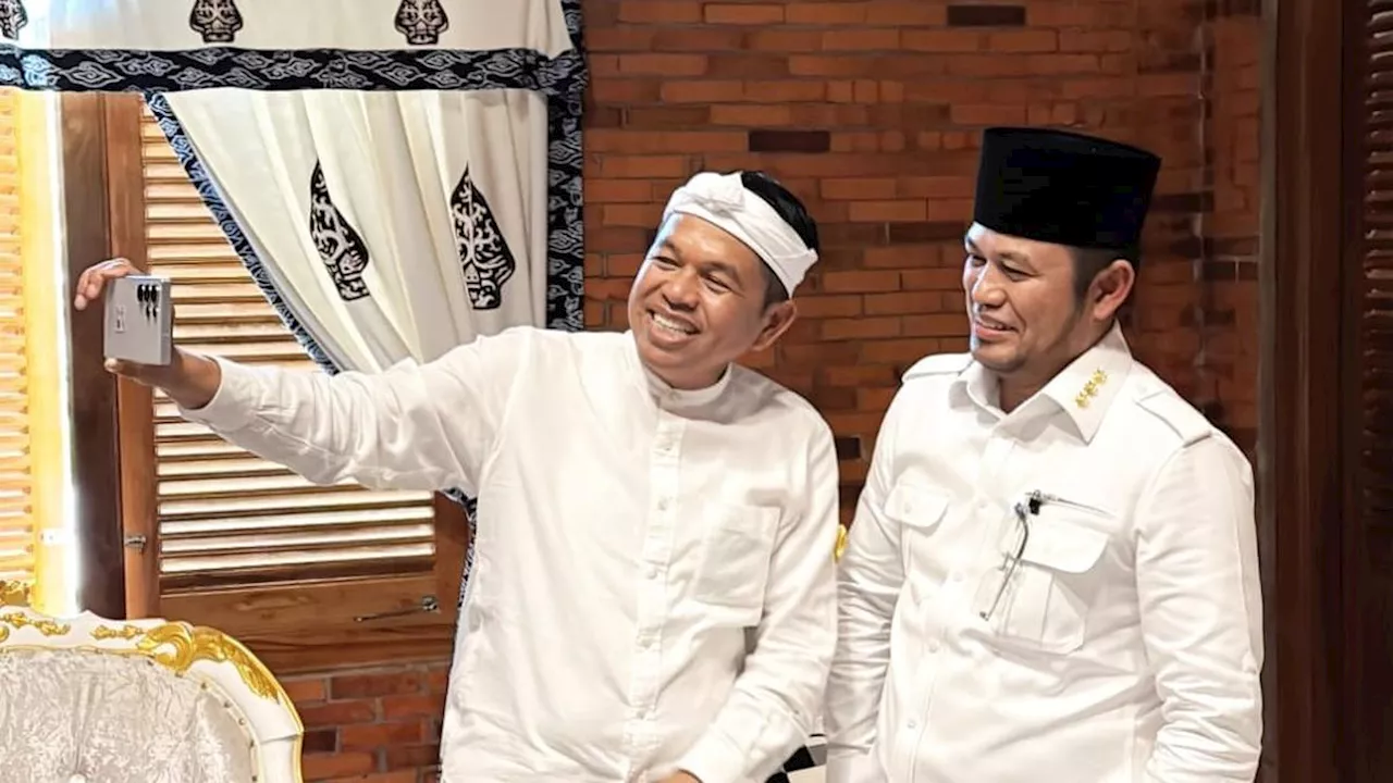 Gubernur Rudy Mas’ud Kunjungi Dedi Mulyadi, Bahas Potensi Kerja Sama Kaltim-Jabar