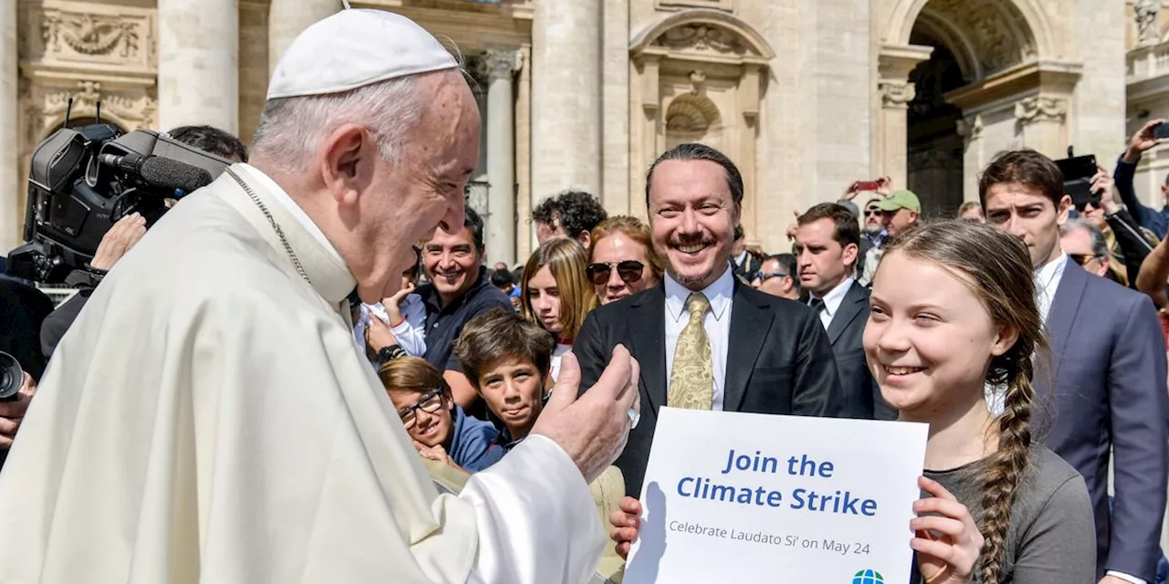 Papst oder Greta: Wer war wichtiger für die Klimabewegung?