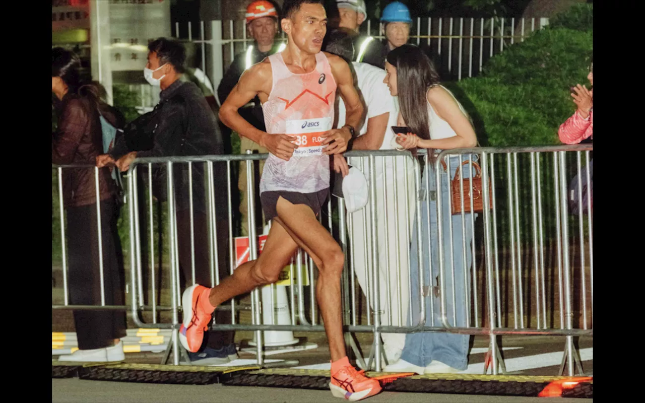 Eduard Flores sets new personal best at ASICS Tokyo Speed Race