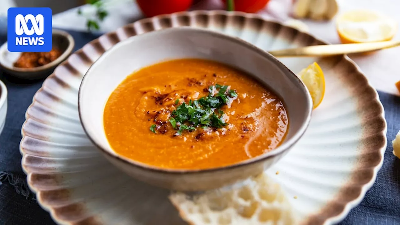 Spiced lentil and tomato soup is your new favourite winter warmer