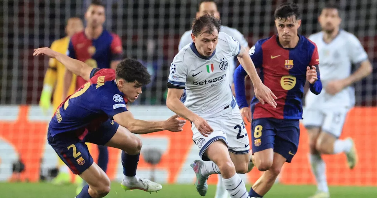 Probables alineaciones del Barcelona e Inter de Milán para HOY