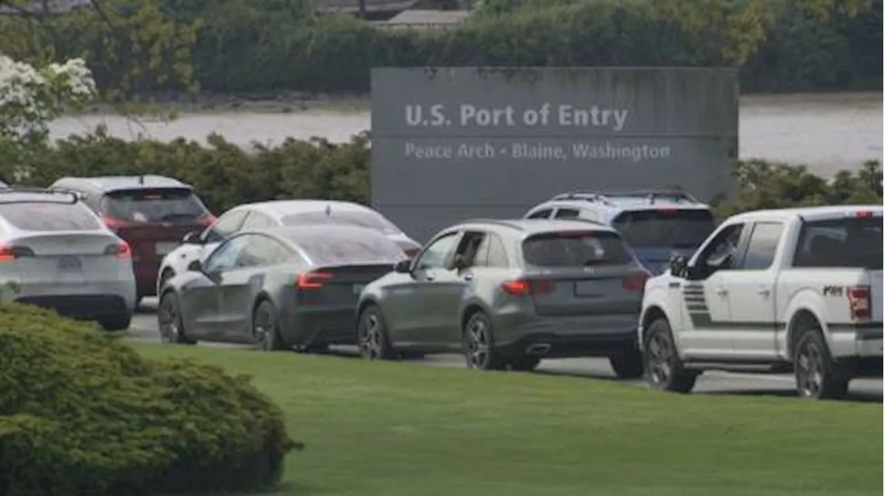 Cross-border traffic continues to drop as travellers face new checkpoint