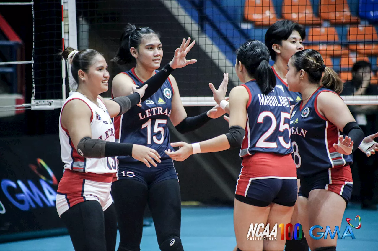 Letran fends off San Sebastian's third-set comeback, rolls to sixth straight win