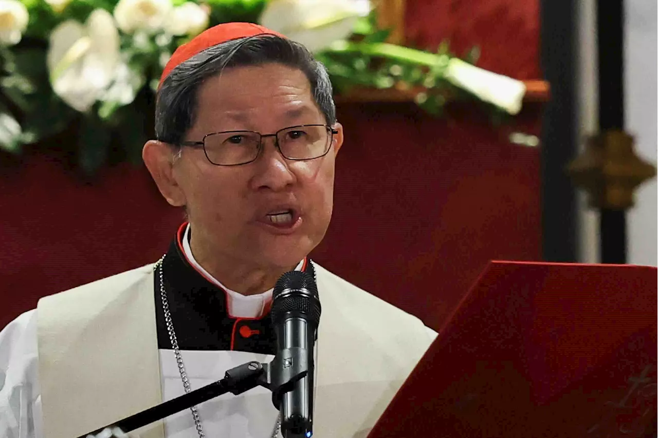 Prayers, pride in papal contender Cardinal Tagle's hometown