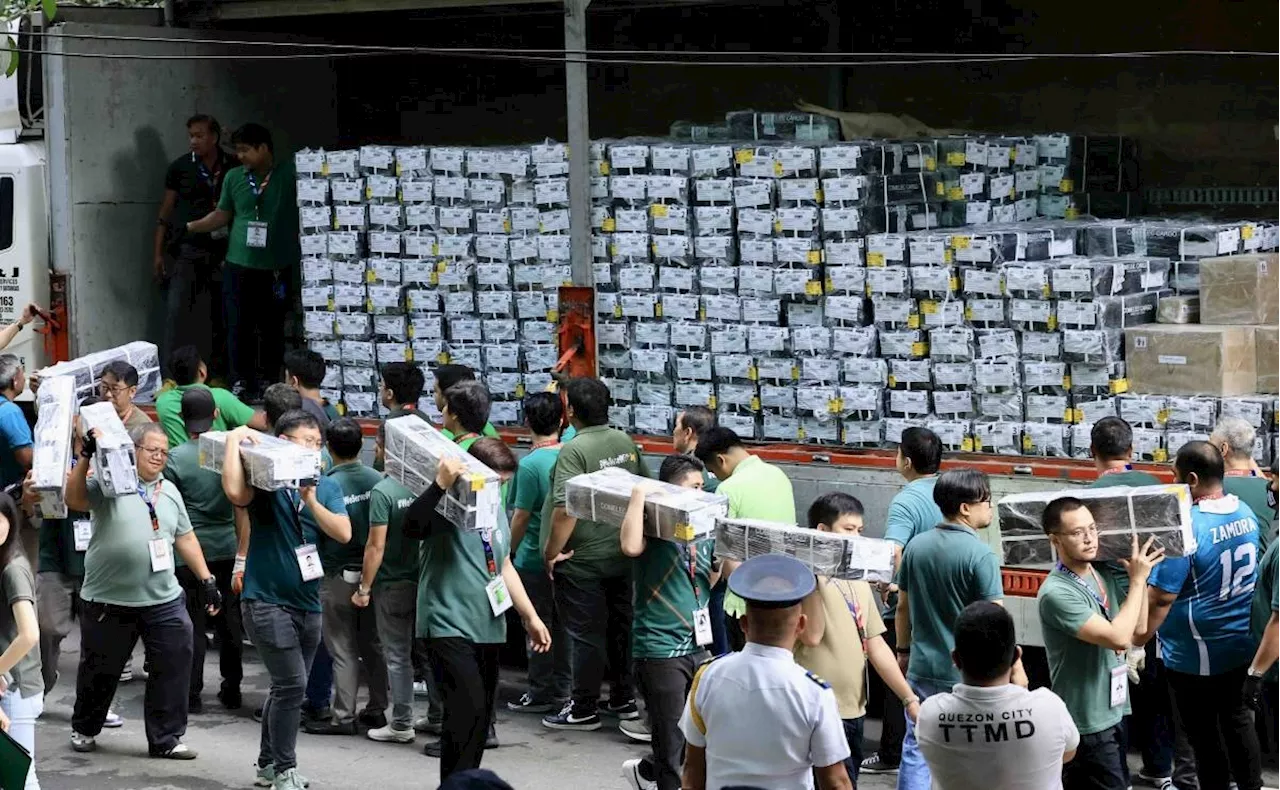 Comelec distributes 7.5M ballots in Metro Manila for May 12 polls