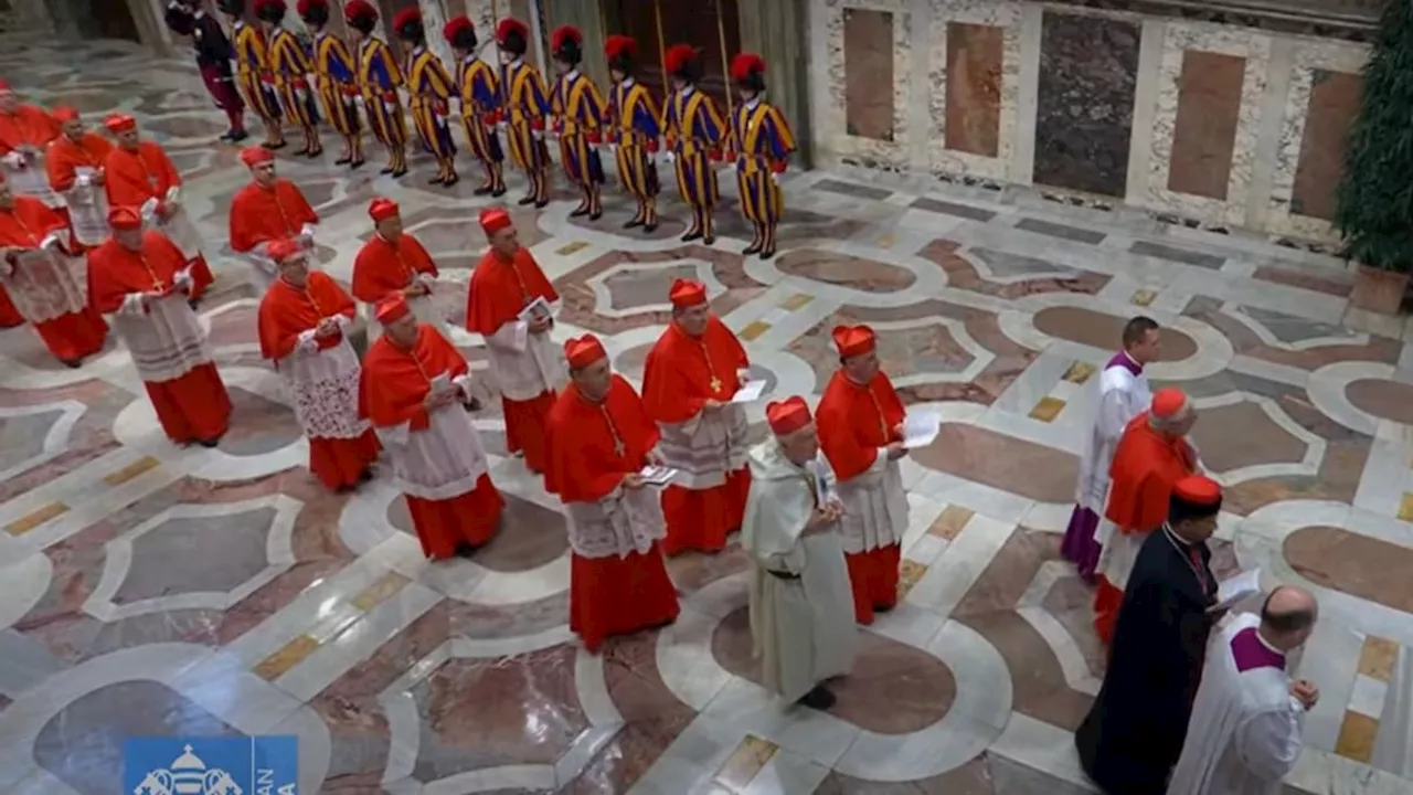 Cónclave para elegir al nuevo papa: cardenales ingresan a la Capilla Sixtina para iniciar la elección