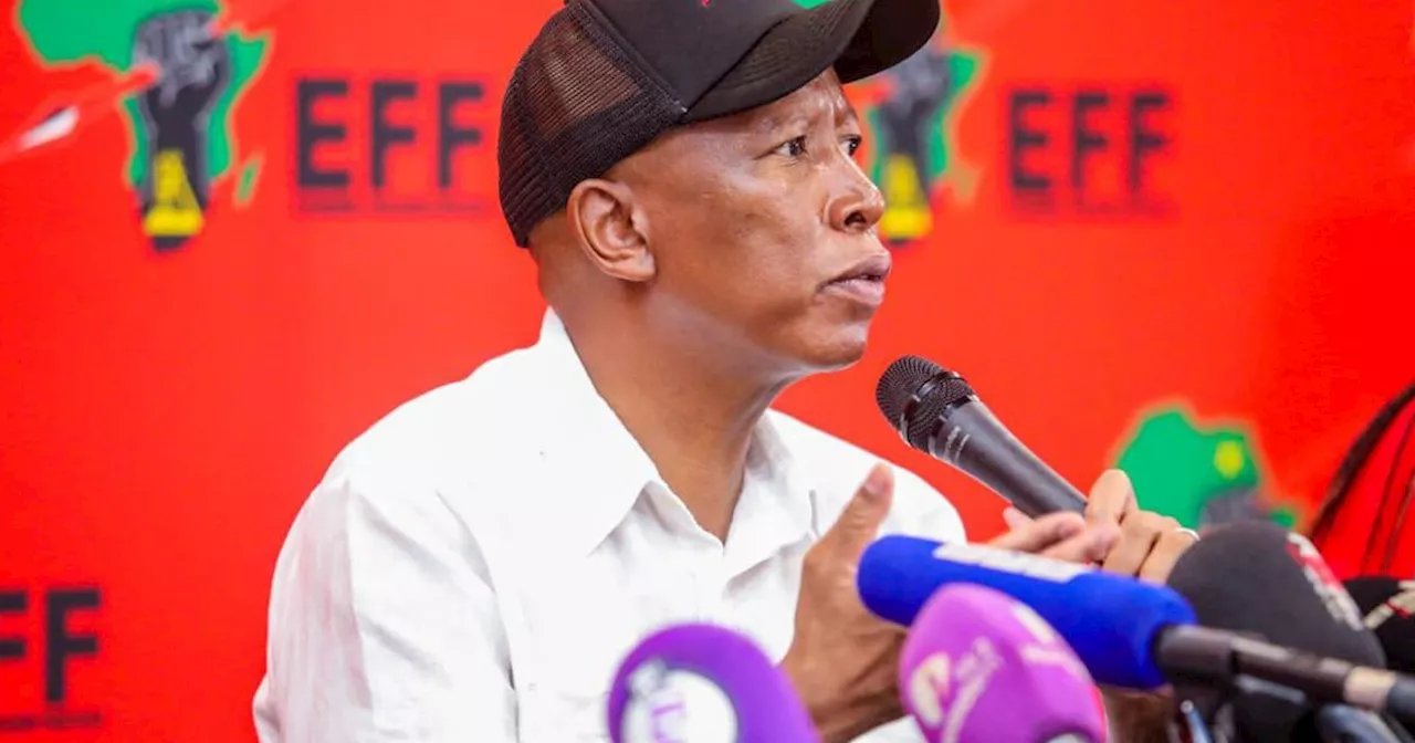 EFF's Malema says he was denied visa to attend conference at Cambridge University