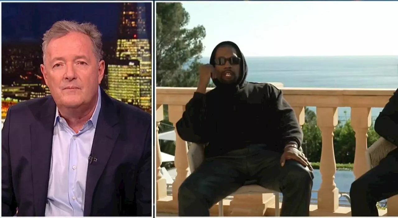 Kanye West scappa dall’intervista, Piers Morgan lo stronca: «Sei un vigliacco piagnucoloso, antisemita e adora