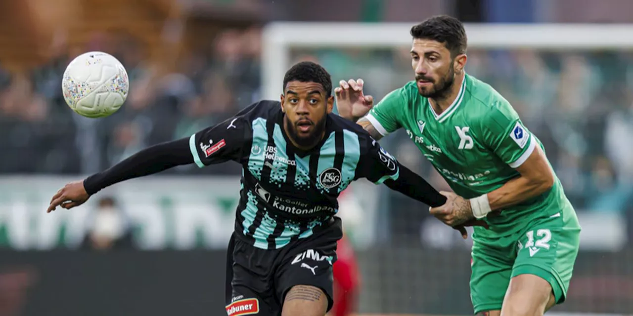 FC St.Gallen spielt bei Abstiegskandidat Yverdon nur 1:1